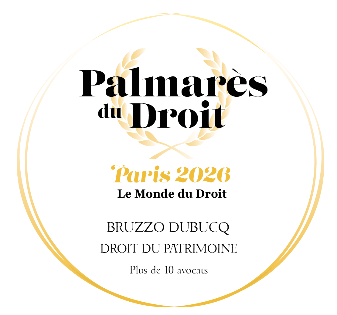 Palmarès du Droit 2026: Gold Trophy, Private wealth law