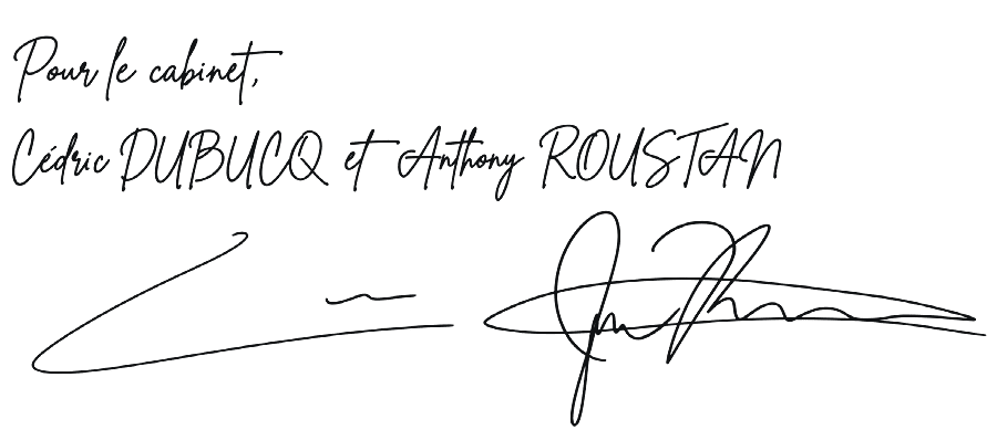 For the firm, Cédric Dubucq and Anthony Roustan